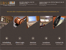 Tablet Screenshot of ersareporting.com